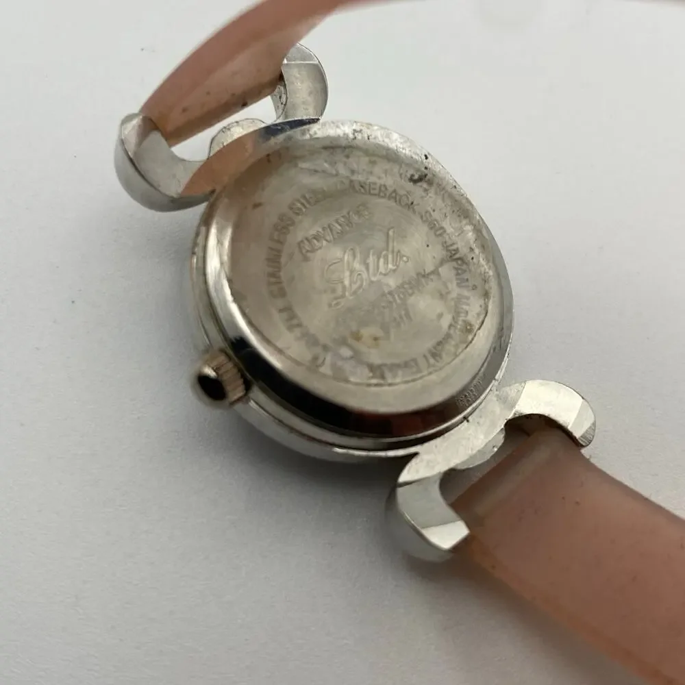 Advance LTD Vintage Y2K Pink Rubber Strap Kid's Watch Working